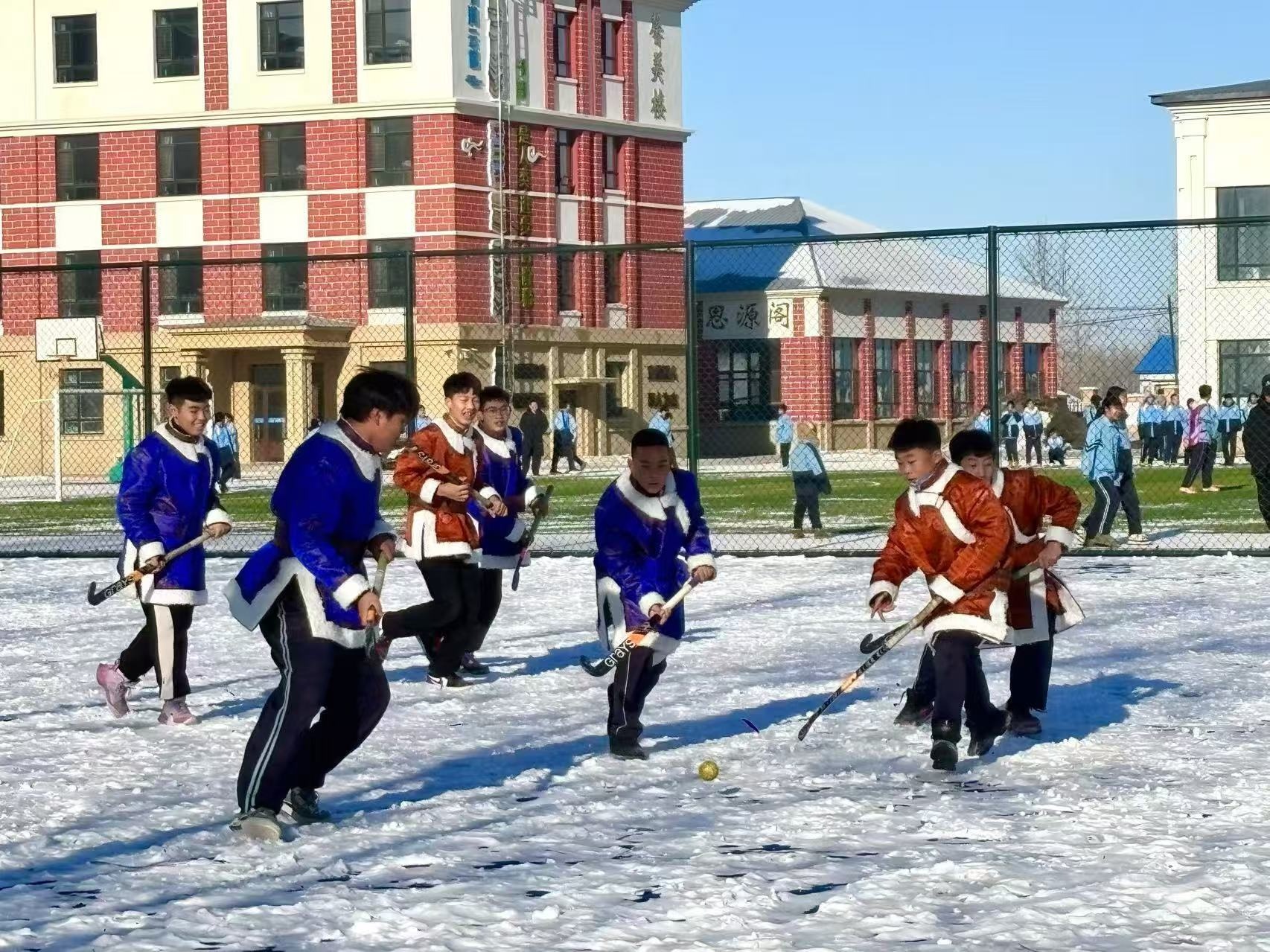 九游app:雪地曲棍球燃情莫力达瓦(图1)