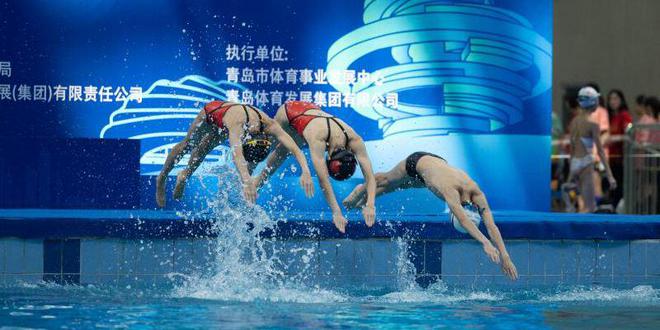 水中芭蕾 绽放青岛！2024年全国少儿花样游泳赛青岛开赛(图2)