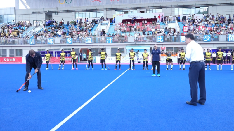 首届2025年U18曲棍球亚洲杯赛达州开幕 亚洲曲棍球新星齐聚川东热土(图2)