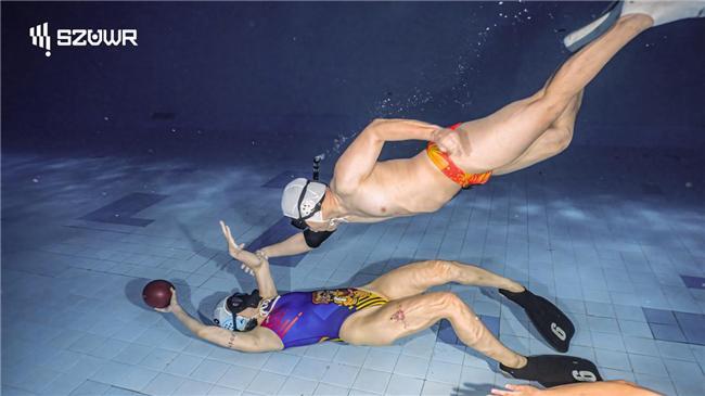 九游官网入口：中国深圳队首战国际水下橄榄球公开赛跻身前五(图2)