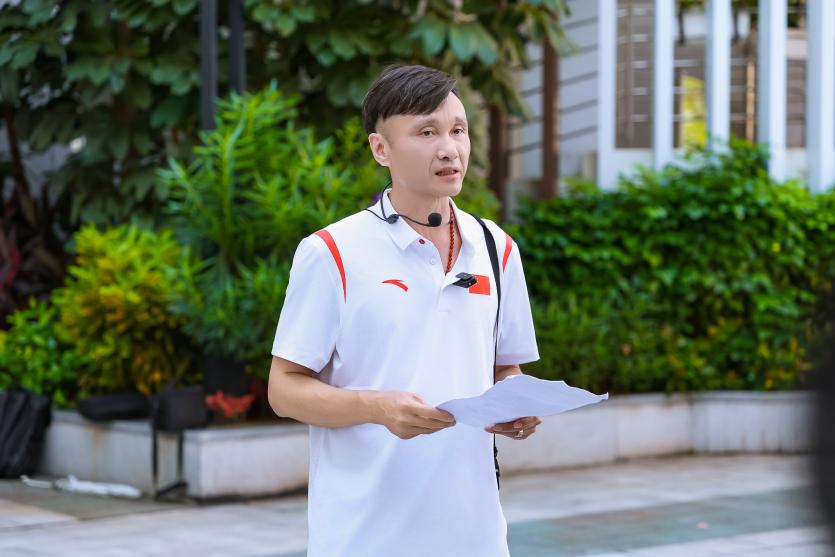 与世界冠军“面对面”！42位海外青年侨领沉浸式体验全运乐趣(图4)