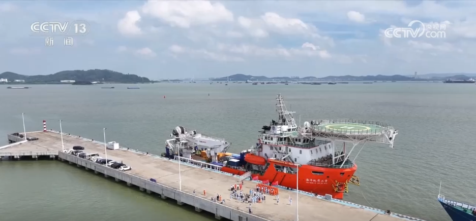 “天海联动”科技感十足!十五运会“源火”竟来自1522米的海底(图1)