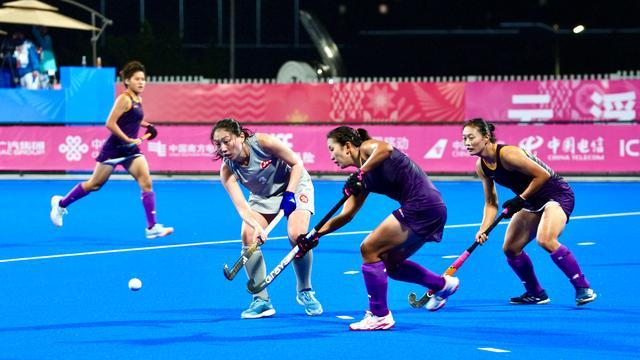 全民迎全运相约粤港澳丨云浮市民关注全运会曲棍球赛事(图1)