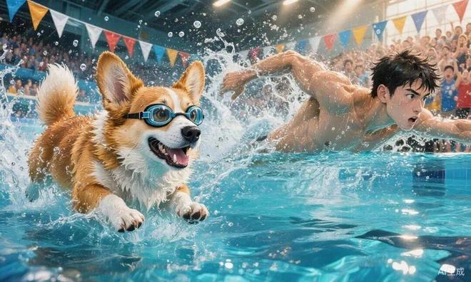 九游官网入口：游泳比赛里原来真的可以用狗刨？！(图7)