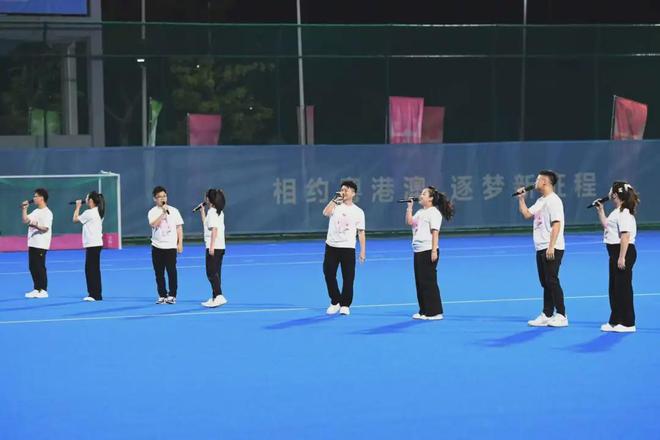禾楼舞、舞茅龙、啦啦操……曲棍球场上的“岭南风”与“全运情”(图4)