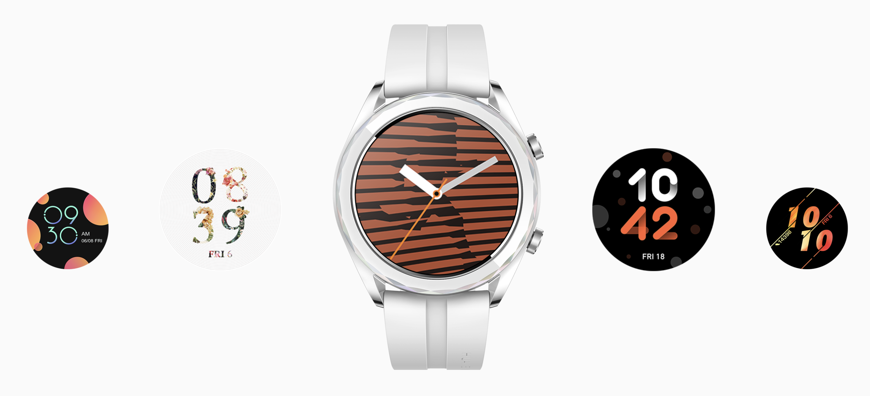 上榜理由：华为Watch GT2作为GT系列智能手表的第二代产品屏幕的视觉效果进一步提升采用了139英寸AMOLED显示屏相比于传统的LCD屏幕拥有更薄、显示效果更出色的优势同时华为还为其准备了多种表带可供选择。(图3)