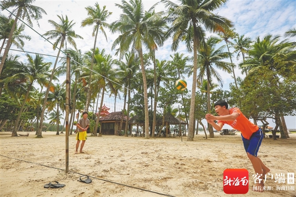 海南民间滨海运动丰富多彩 邂逅亚沙节拍(图1)