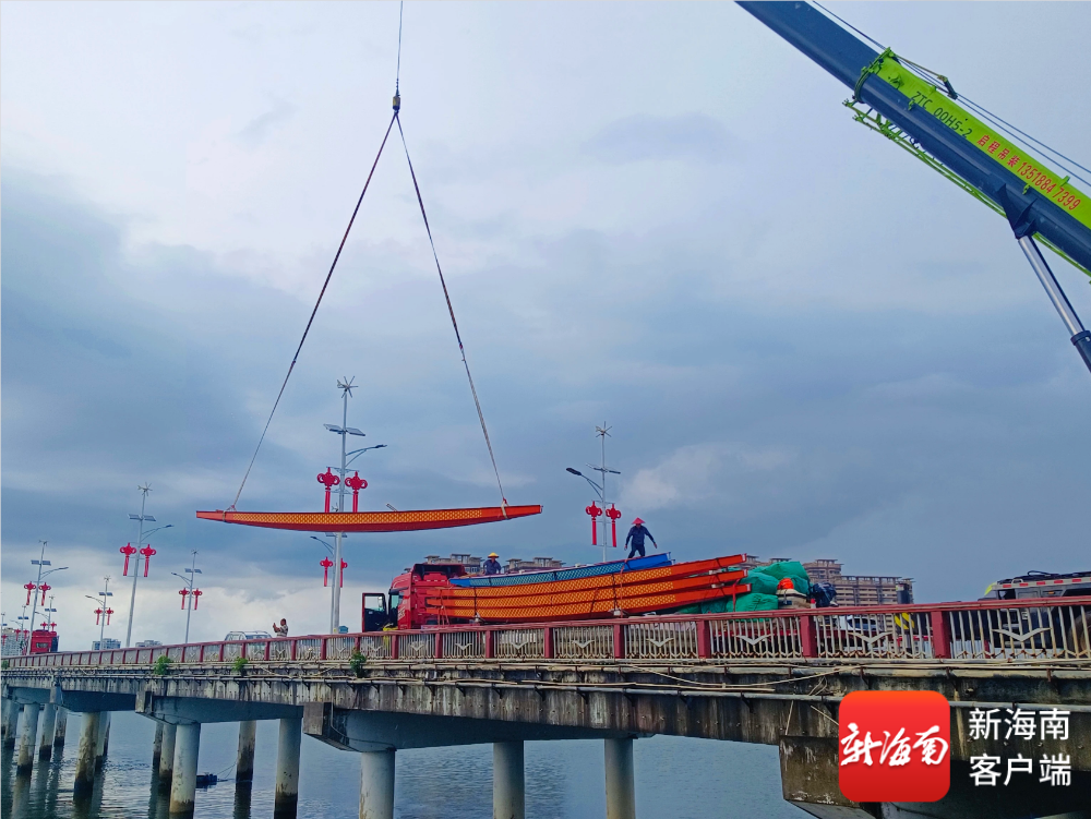 龙舟就位！海南自贸港乡村龙舟大赛澄迈站8月8日打响(图1)
